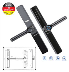 Bóc trần sự thật về khóa cửa vân tay chống nước- Bếp Tốt